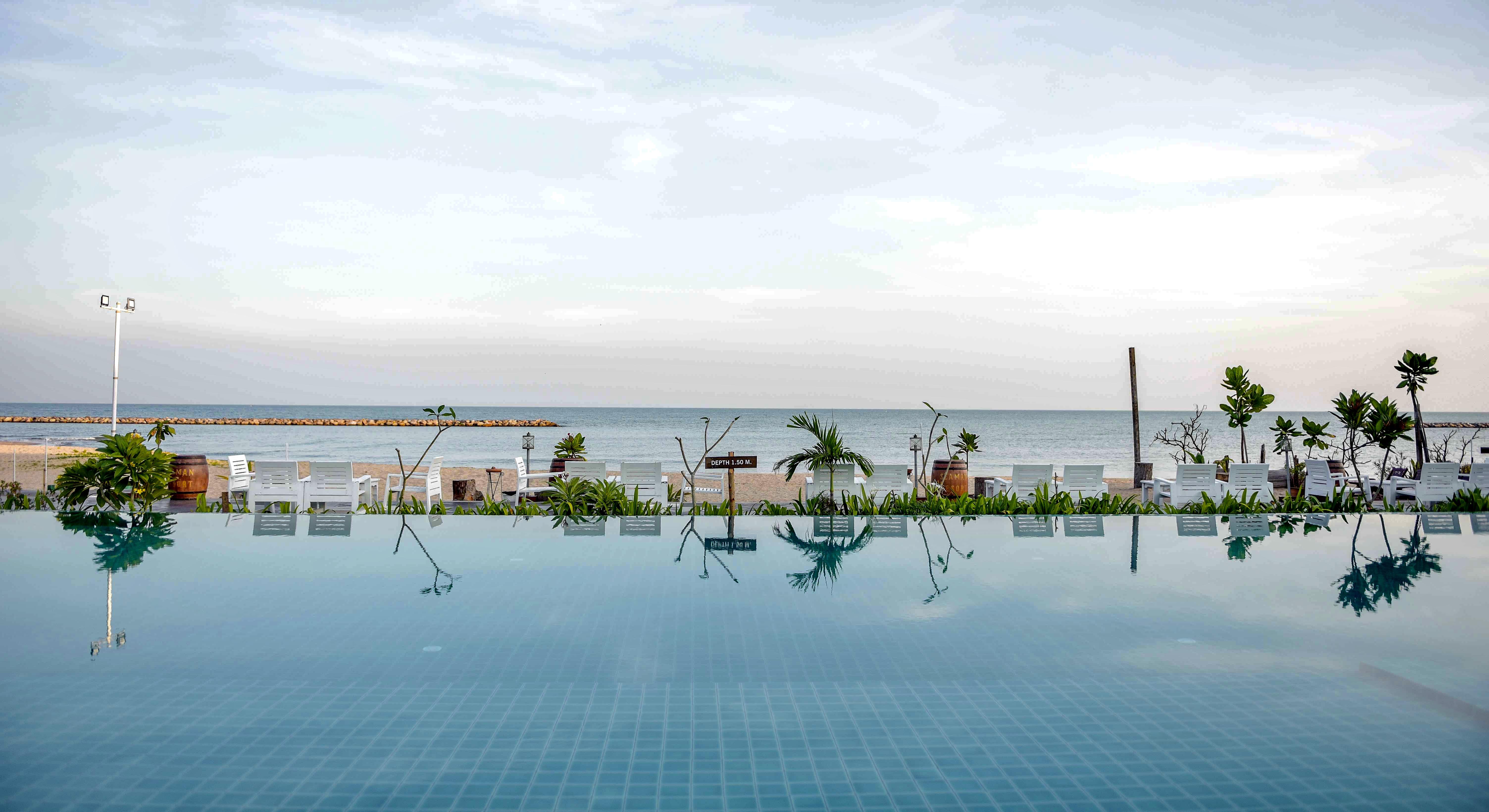 Seaman Resort Haad Chao Samran Exteriör bild